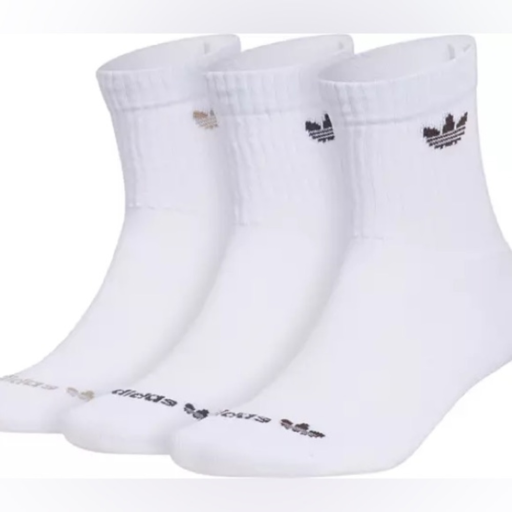 Adidas High Quarter Socks 3 Pair